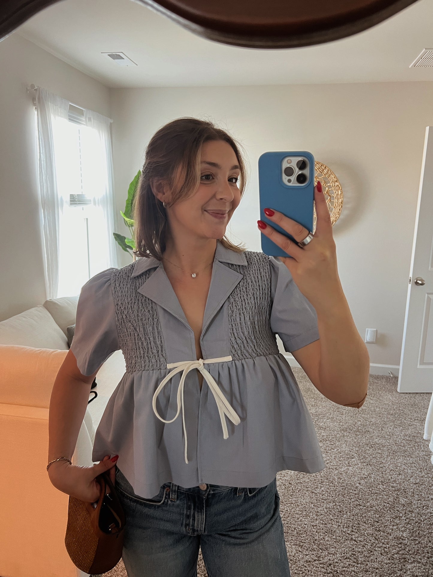 Breezy Blue Top